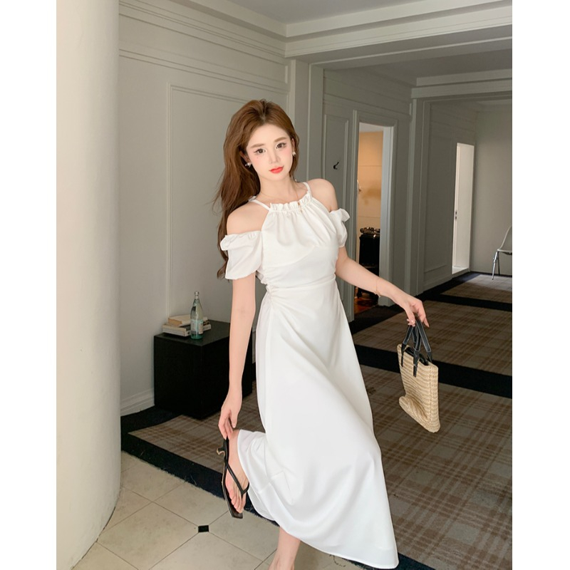 (50-90 KG) ĐẦM YẾM TRỄ VAI, CHẤT LỤA CAO CẤP, MAY 2 LỚP, TRẺ  Trυng, DỄ THƯƠNG