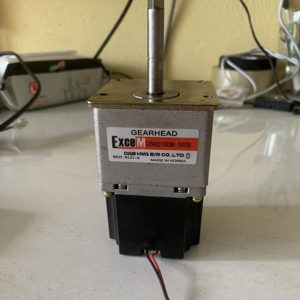 [KOREA] Motor giảm tốc BLDC 24V tốc chậm