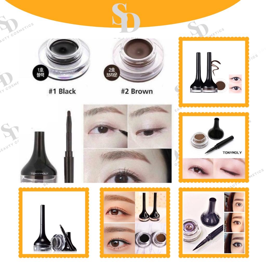 Chính hãng Gel Kẻ Mắt TonyMoly Backstage Gel Eyeliner