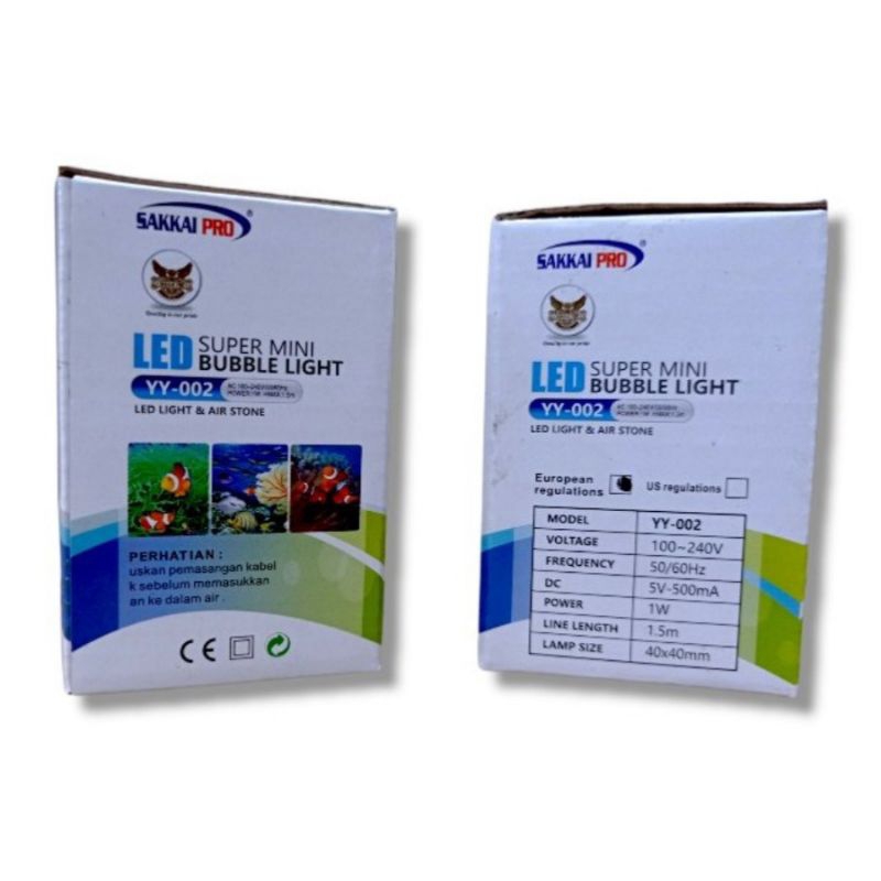 Lampu sorot led Aquarium toples LIGHT SAKKAI PRO YY 002