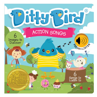 Sách DITTY BIRD Sound Book: Action songs