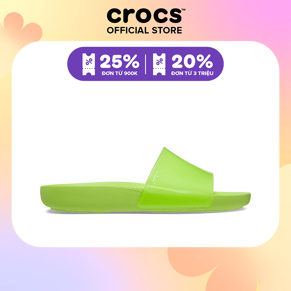 Dép Quai Ngang Nữ Crocs Splash Glossy