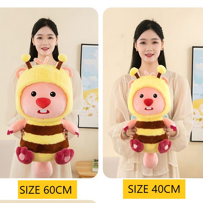 Gấu bông Hải ly Loopy Cosplay QCCC
