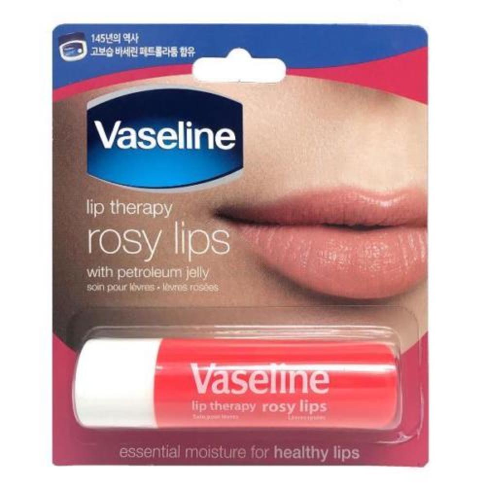 Son dưỡng môi Vaseline dạng thỏi 4.8g dưỡng môi hồng xinh - Lip therapy Rosy lips