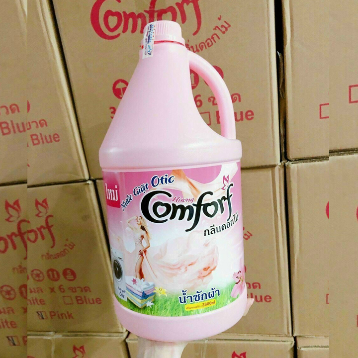Nước xả vải Thái Lan hương Comfor 3800ml (3.8 lít)