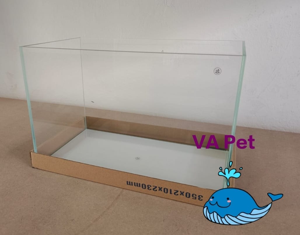 Crystal Glass / Super Clear Glass Cube Aquarium Tank (30cm / 35cm /40cm) 5mm thick Lazada