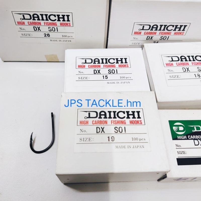 DAIICHI DXSOI 100pcs DX SOI daiichi hook box mata kail daiichi