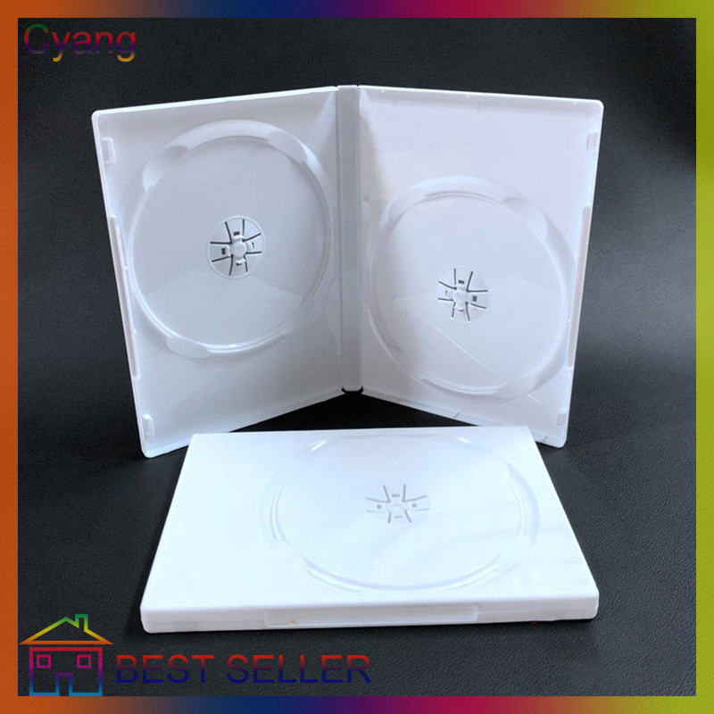 Cyang DIY Accessories CD Game Case Cover Protective Box For PS2 PS3 Game Disk Holder CD DVD Discs Storage Box