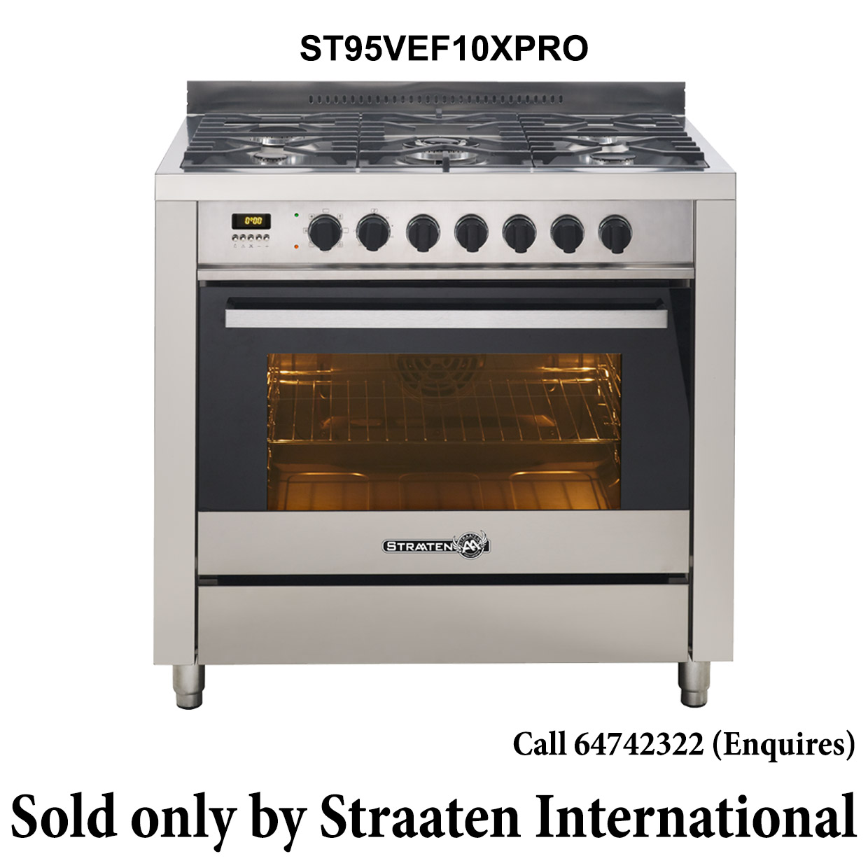 straaten freestanding cooker