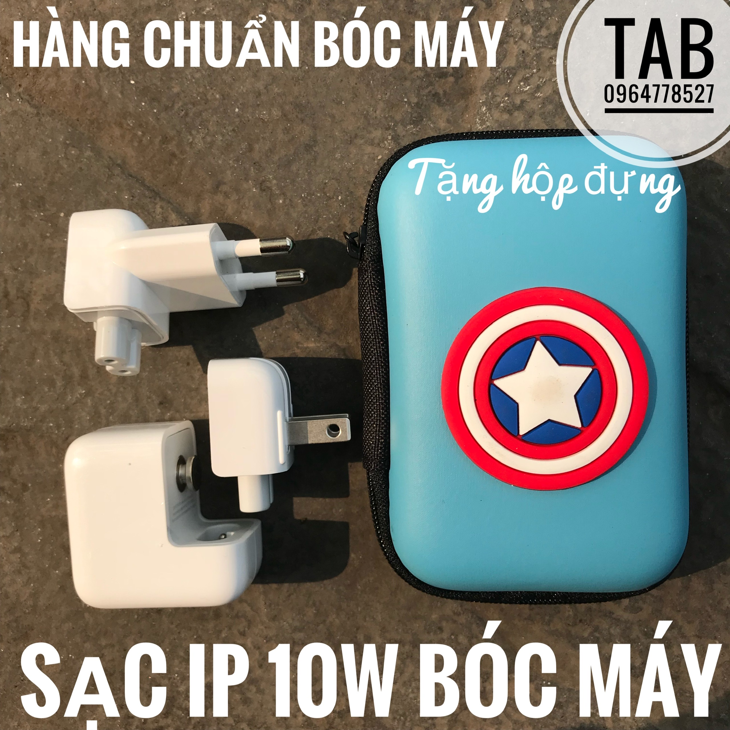 Củ Sạc IPad 10W Zin Bóc Máy (TẶNG HỘP ĐỰNG) - Bảo hành 12 tháng 1 đổi 1