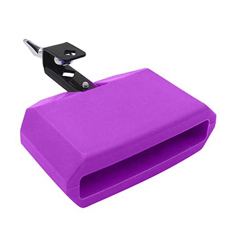 -5 Inch Jam Block,Plastic Musical Percussion Block Compatible with Latin Drum Instrument