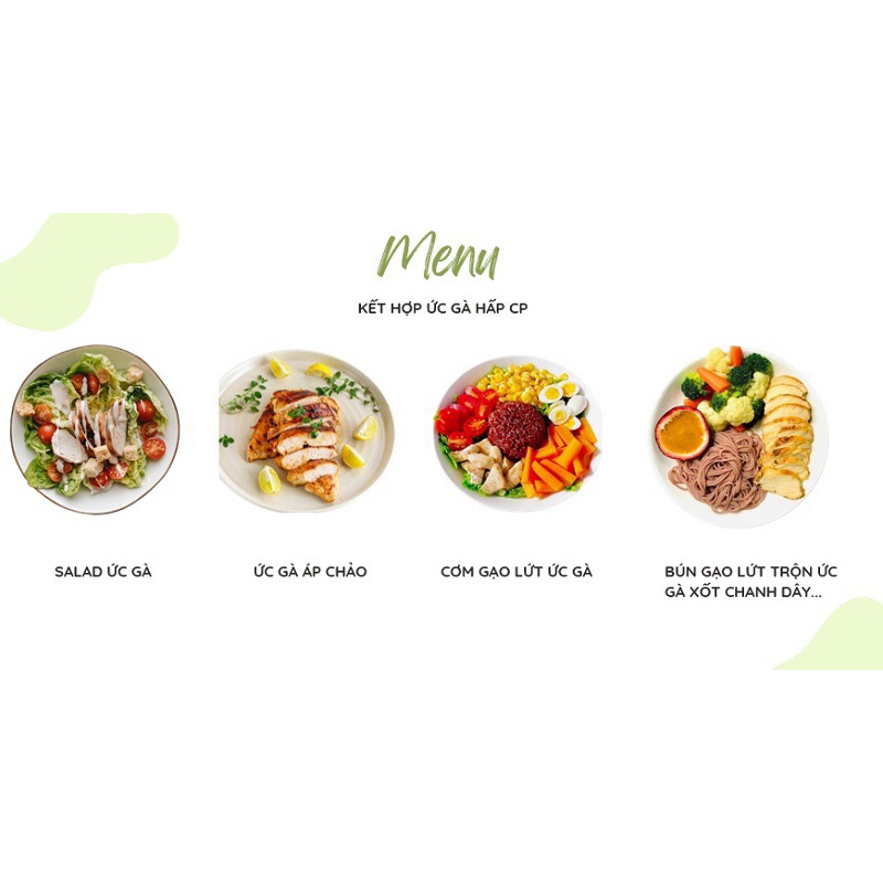 CP Ức Gà Hấp Cao Cấp túi 150g (giao tphcm)
