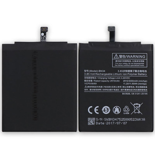 PIN BN34 XIAOMI REDMI 5A