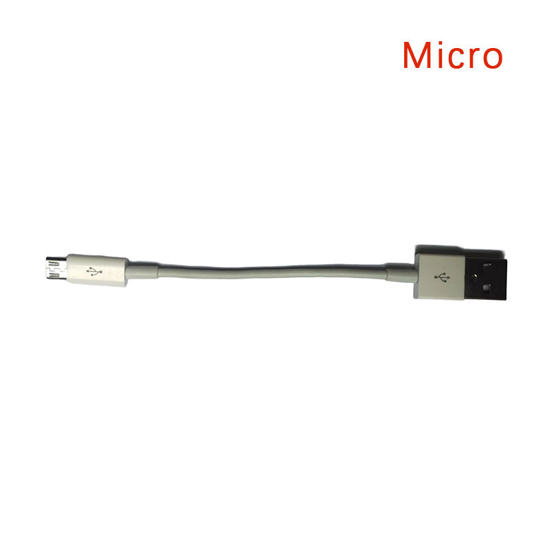 Bo Cáp Micro USB Type C 10cm ngắn Nhanh chóng sạc cho điện thoại dây dữ liệu USB