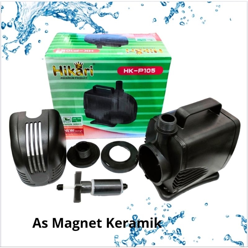 HIKARI P 105 Submersible Pump Pompa aquarium kolam hidroponik