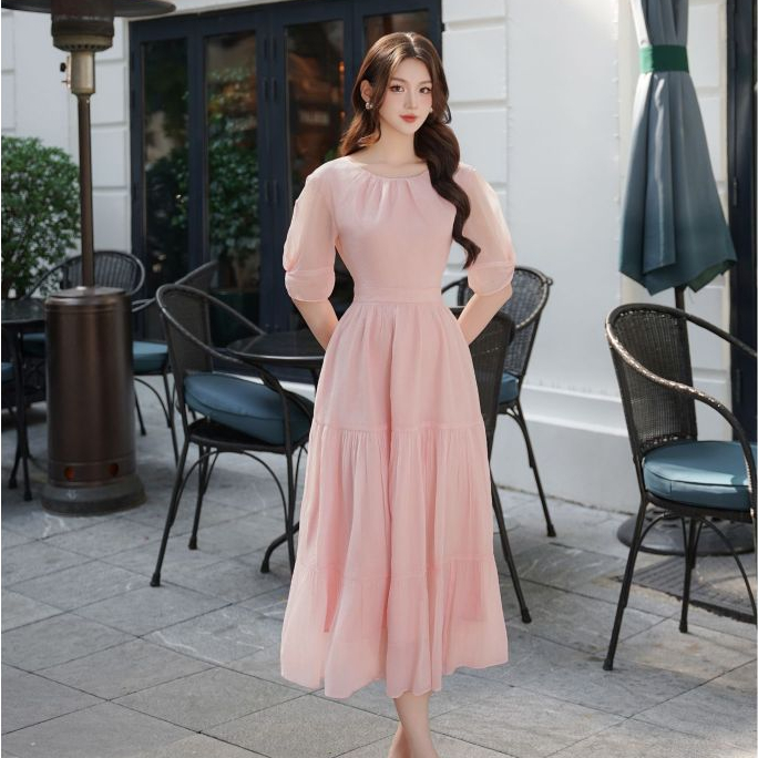 JOVEN Đầm Alice Cao Cấp Nhẹ Nhàng Nữ Tính