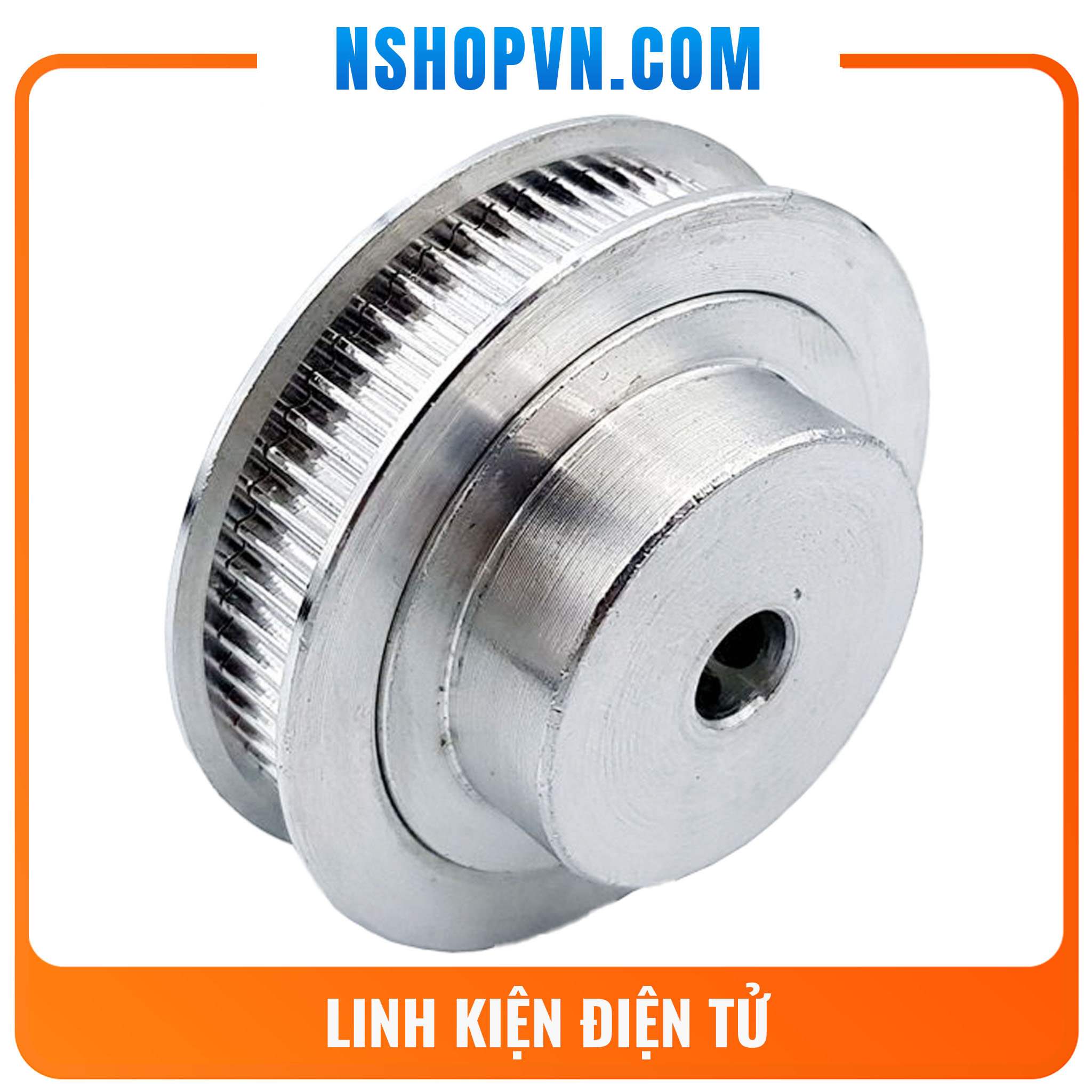 Puly GT2 60 răng trục 6mm