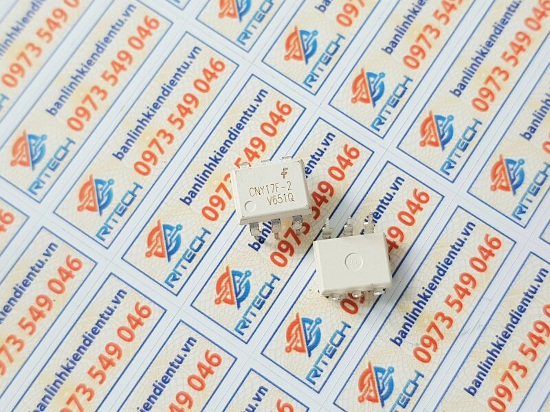[Combo 5 chiếc] CNY17F-2 CNY17F2TVM CNY17F2 Opto DIP-6