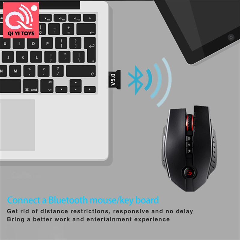 V5.0 Wireless Usb Bluetooth-compatible 5.0 Adapter Desktop Computer Audio Receiver Transmitter Csr Adapter