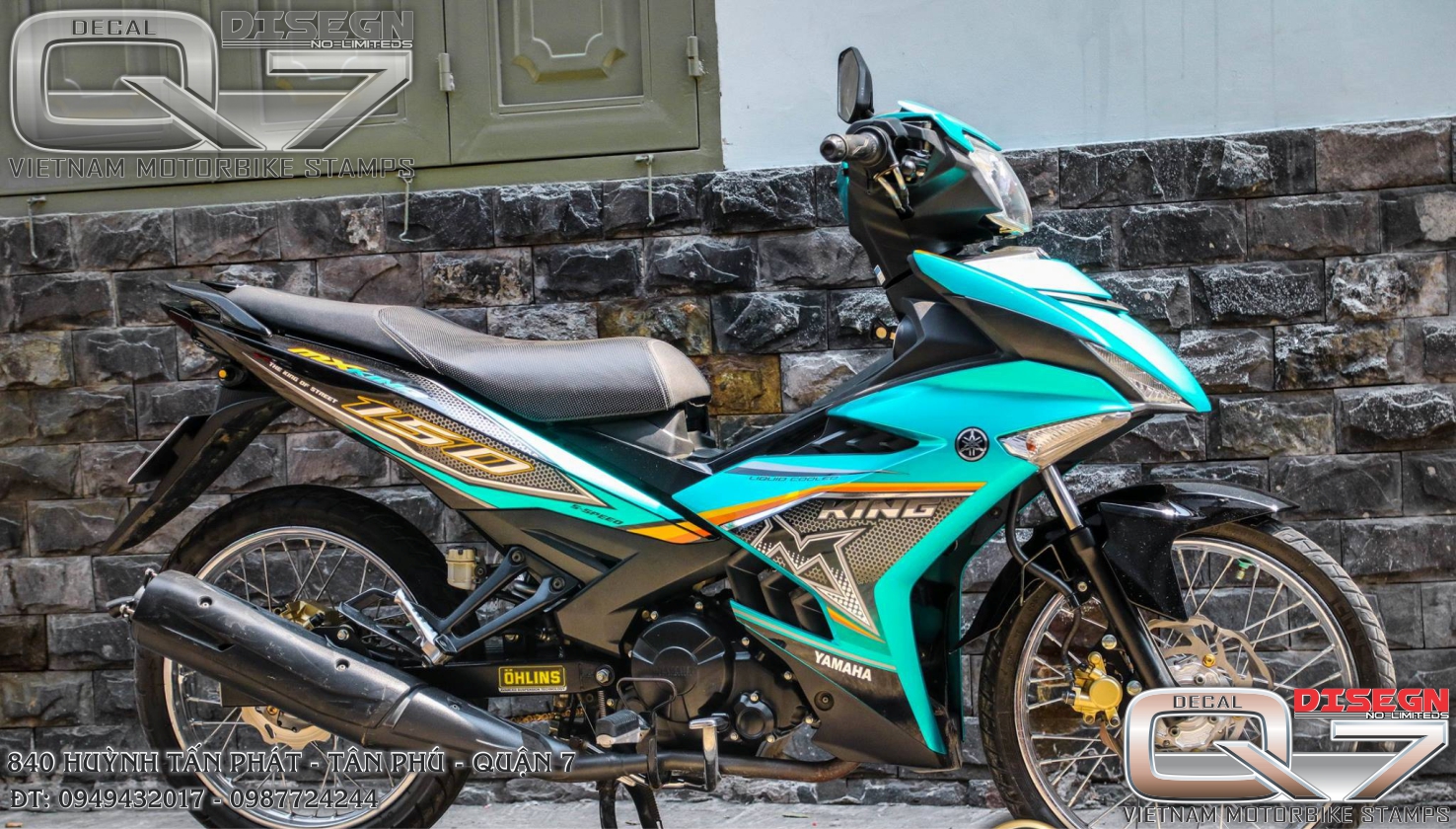 Tem rời exciter 150 - xanh lục bảo