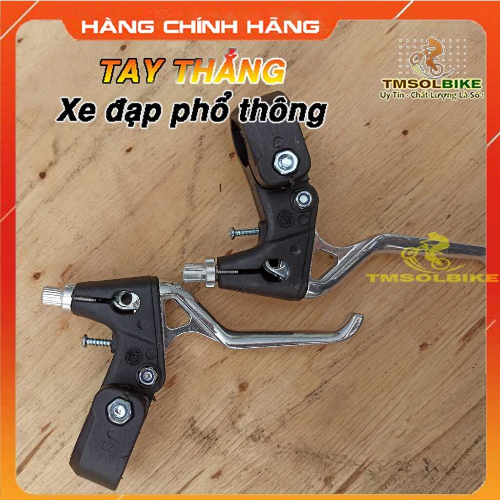 Cặp Tay Thắng xe đạp Phổ Thông thiết kế gọn đẹp