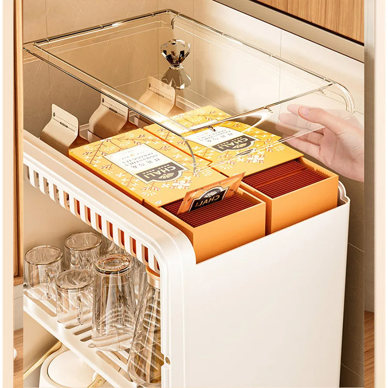 Cup storage rack, tea cup dust stand, cup holder, water storage cup, tea set storage box, coffee storage drainage rack