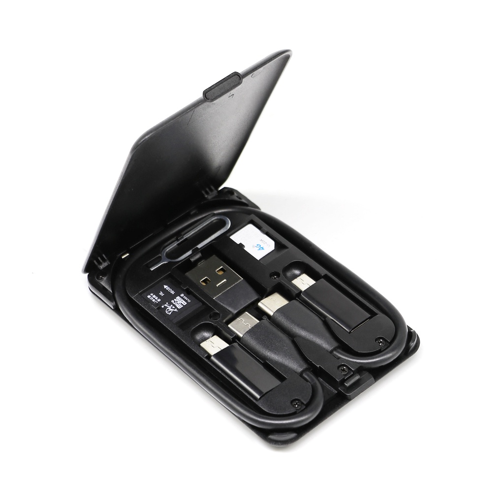 4 in 1 usb c to usb c cable pd 60w fast charging data cord for iphone xiaomi type c micro cable with holder storage box