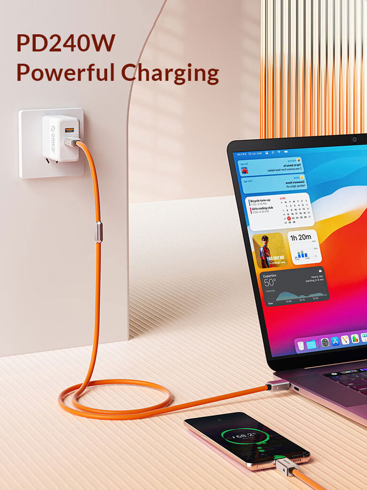 iDsonix USB Cable Type C to USB C Fast Charging Cable USB4 40Gbps Data Wire PD240W Charge 8K 60HZ Video Cord for Macbook Samsung