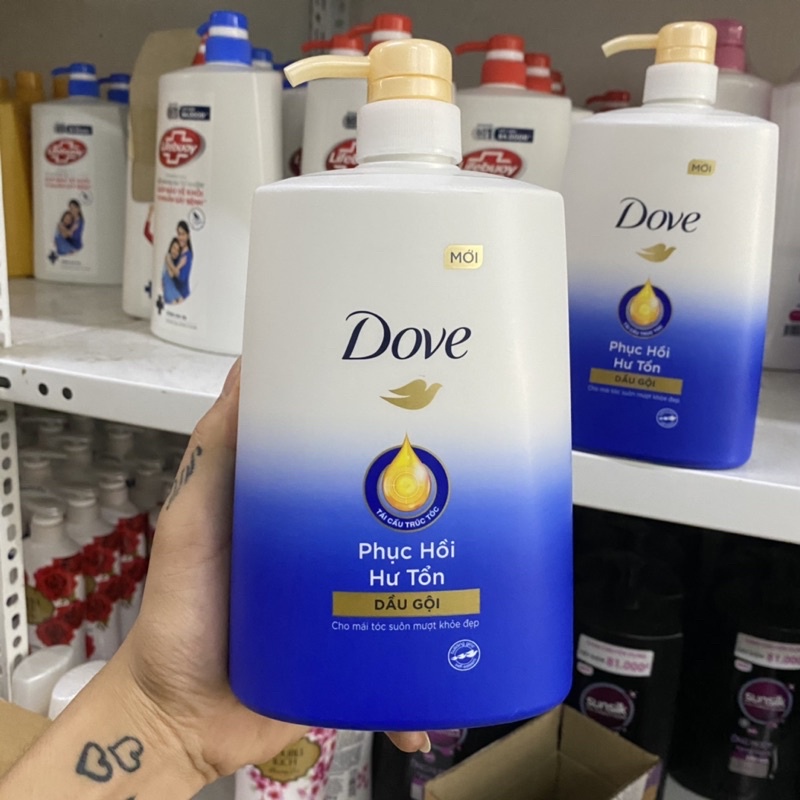 Dầu Gội Dove Phục Hồi Hư Tổn 900ML