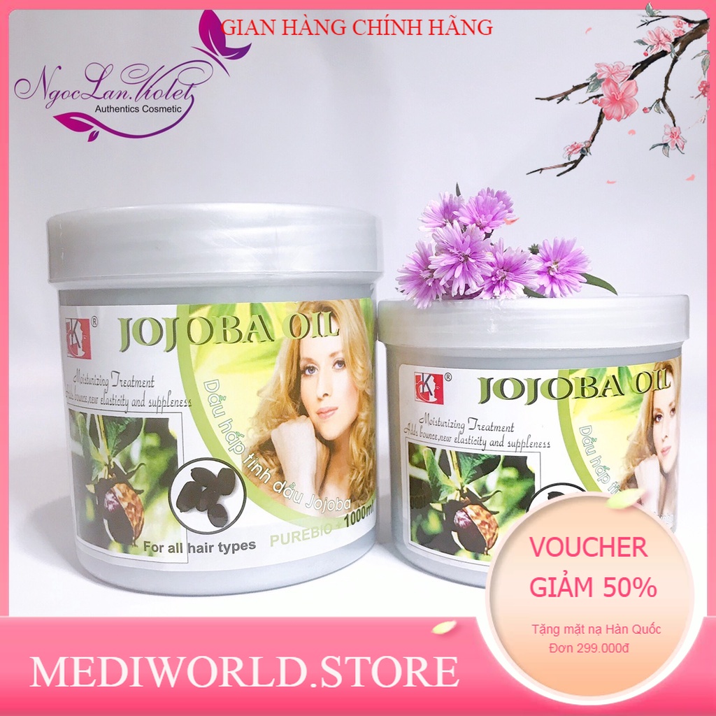 Dầu hấp dưỡng tóc tinh dầu Jojoba 1000ml - Chính Hãng