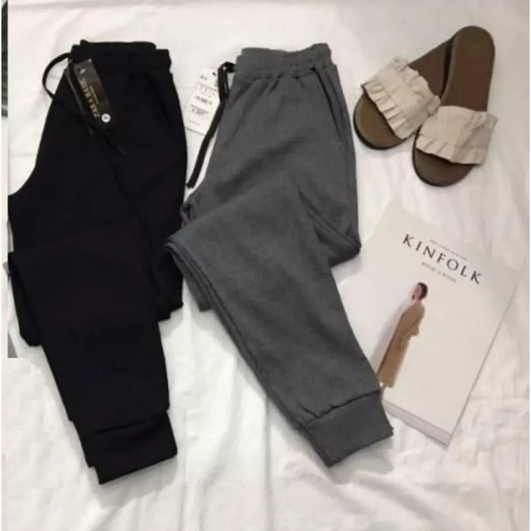 Quần jogger nữ thun da cá mịn mát có big size