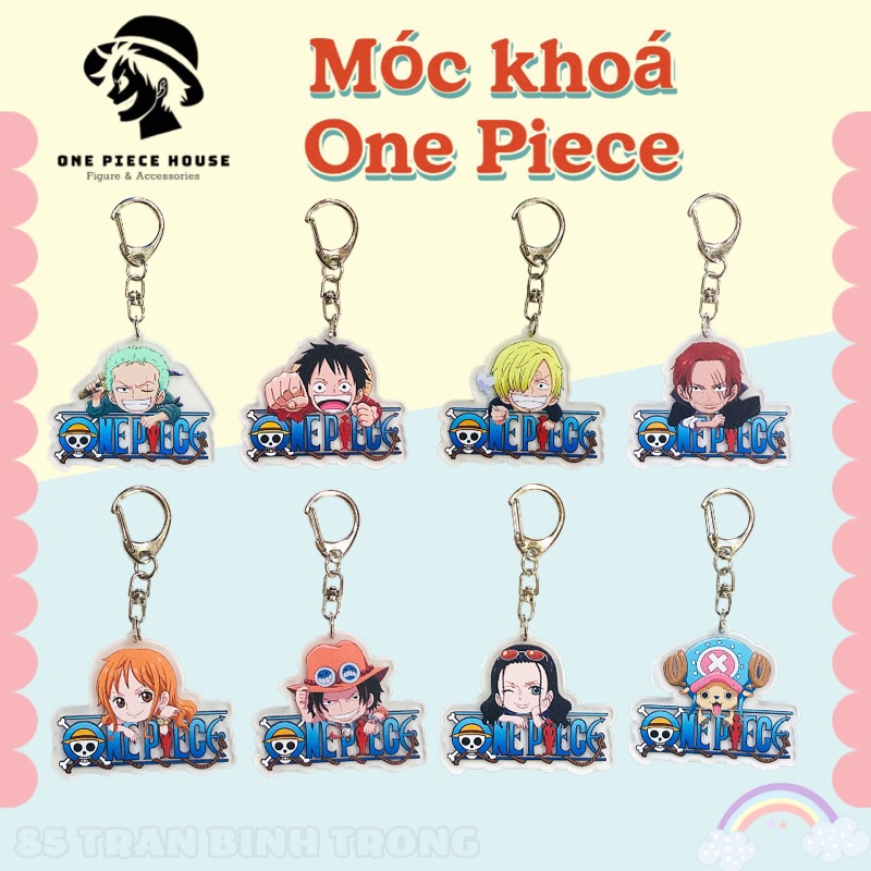 Móc Khoá Mica One Piece (K36-K81)