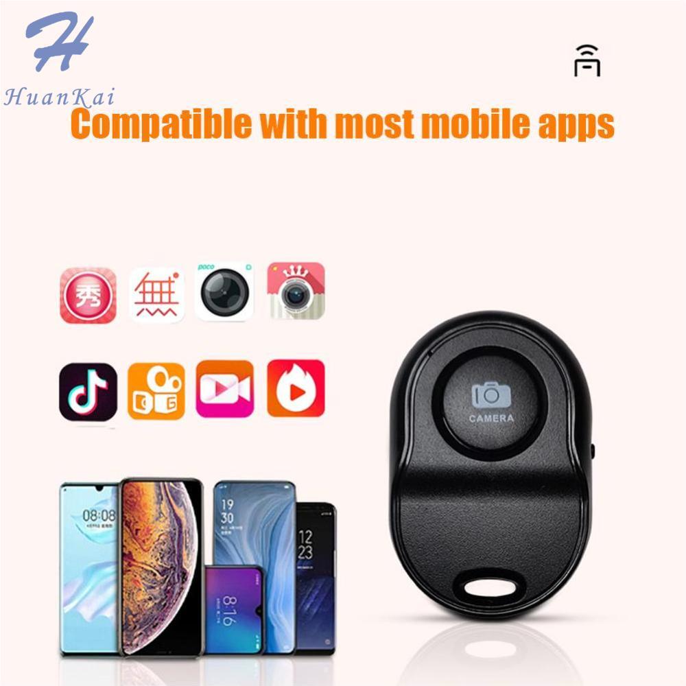 Cutora Nút Điều Khiển Từ Xa Tương Thích Bluetooth Mini Thanh Camera Hẹn Giờ Điều Khiển Không Dây Chụp Màn Trập Điện Thoại Chụp Ảnh Tự Sướng