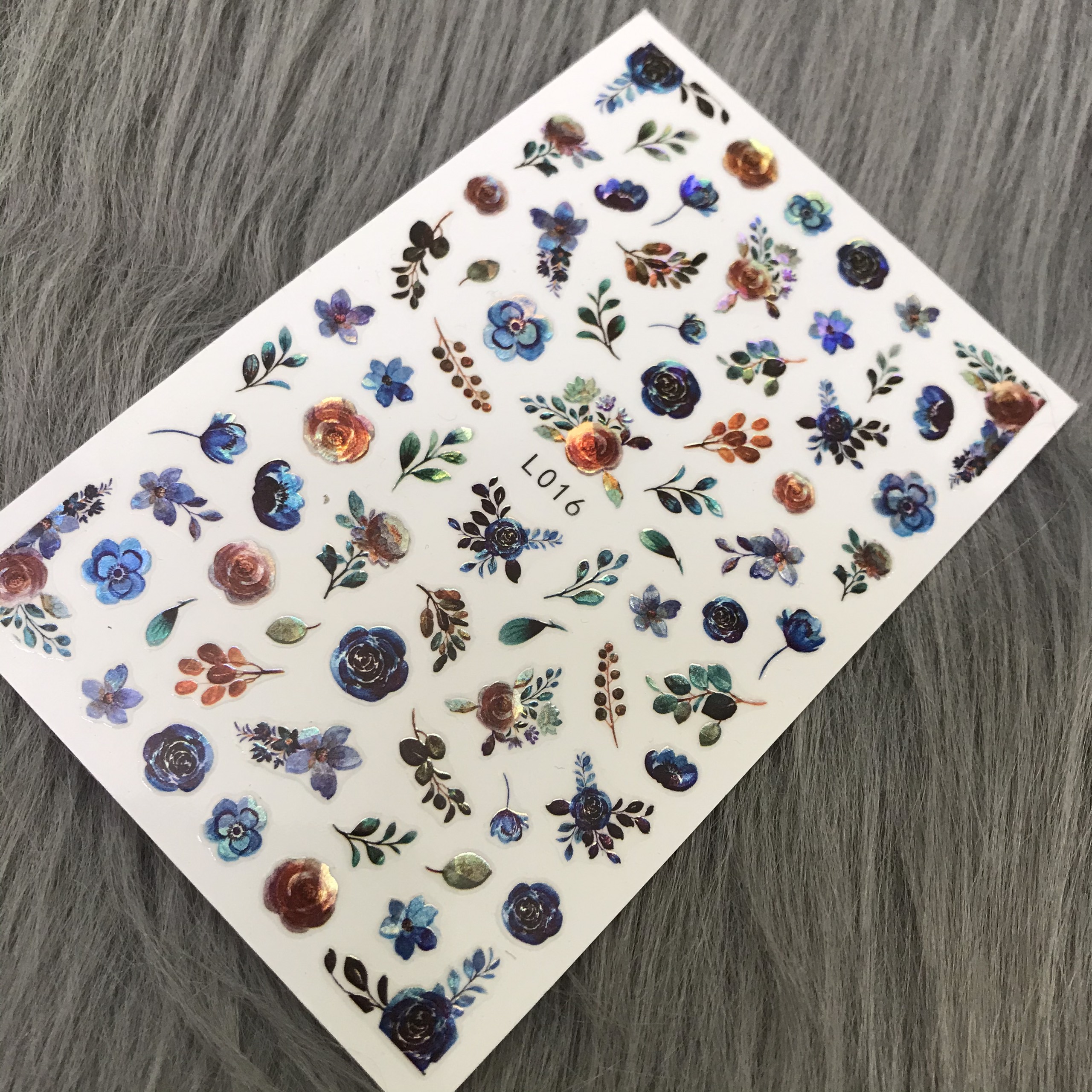 STICKER DÁN MÓNG CHỦ ĐỀ HOA 4