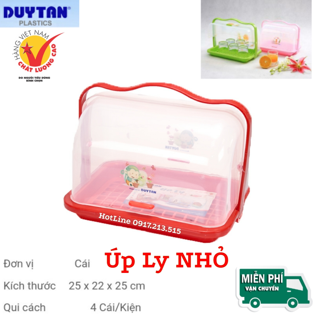 Khay úp ly Duy Tân có nắp Nhỏ