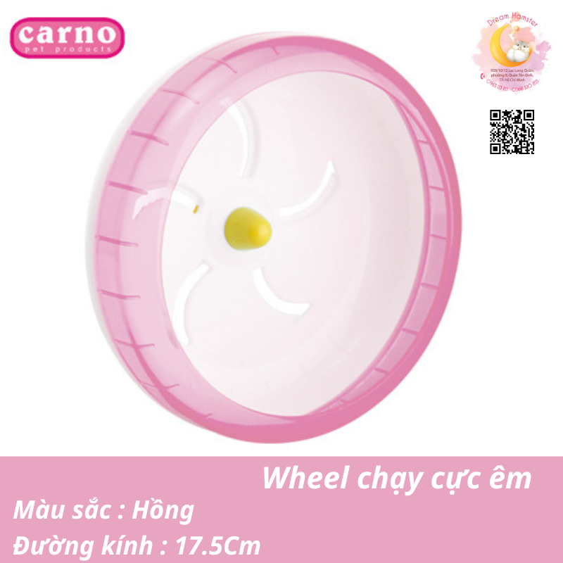 Wheel Carno 17.5cm không đế cho hamster