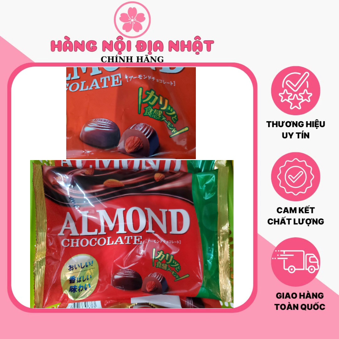 Hạnh nhân socola Almond 140g