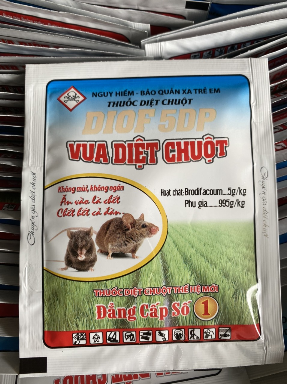 Thuốc diệt chuột thế hệ mới diof 5 dp