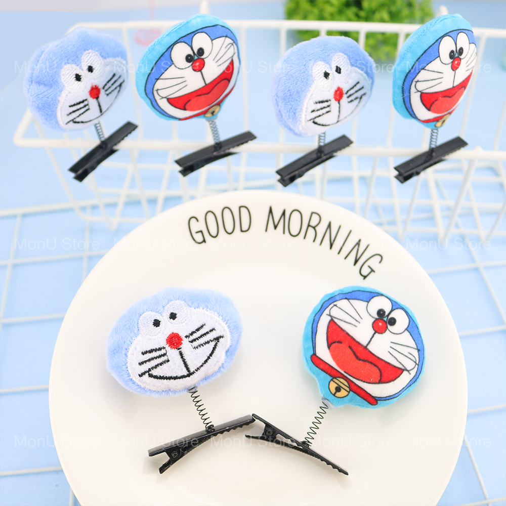 Kẹp tóc lò xo Doraemon Doremon dễ thương cute TooYoo BK00076