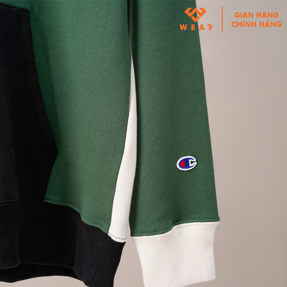 Áo Champion JP Pullover Sweatshirt - Olive - C3U101OLV