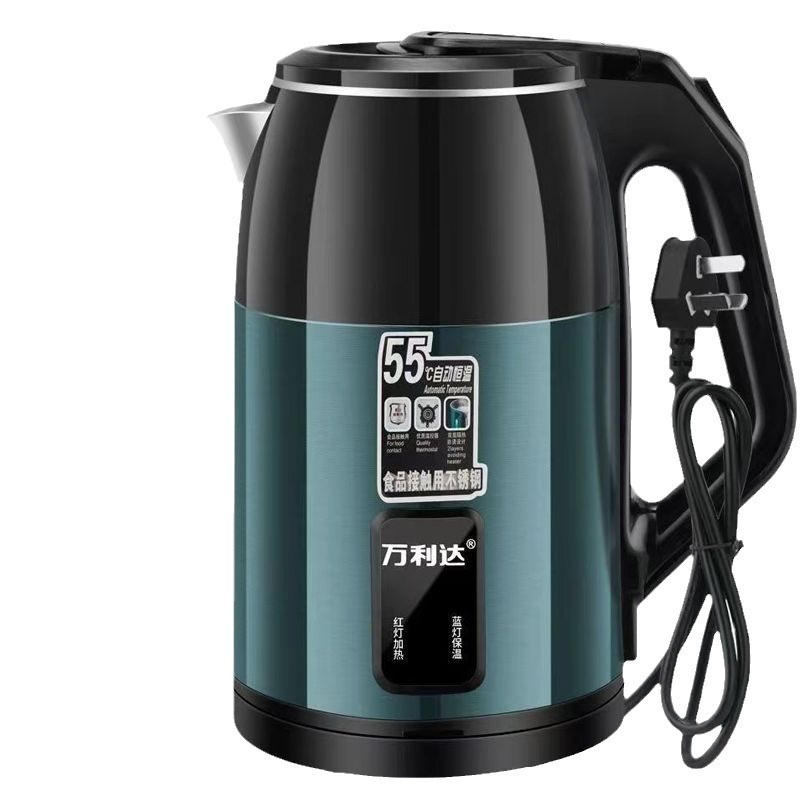 Ấm đun nước điện cách nhiệt tự động MiaXia Joy 3.0L, tắt điện tự động, ấm đun nước gia dụng, ấm đun nước điện Thép Màu hai lớp