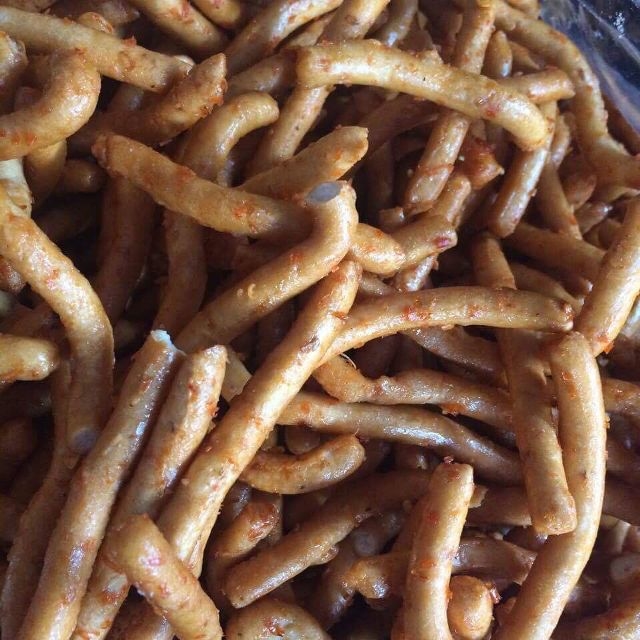 500g Bánh Que Củi Mắm Ớt ( Thèo Lèo Cay ) - đồ ăn vặt