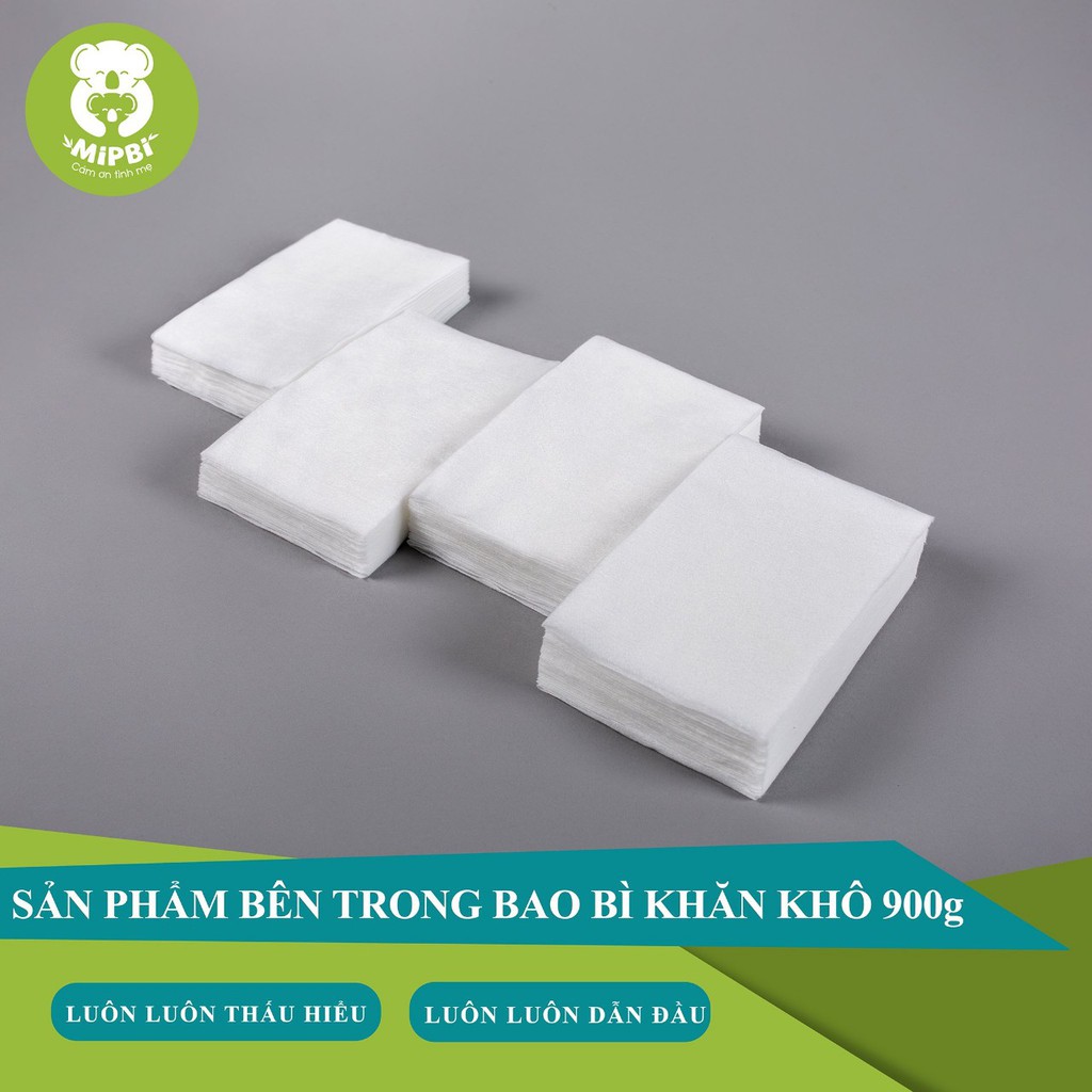 [MIPBI mới] Khăn khô đa năng Mipbi 900G