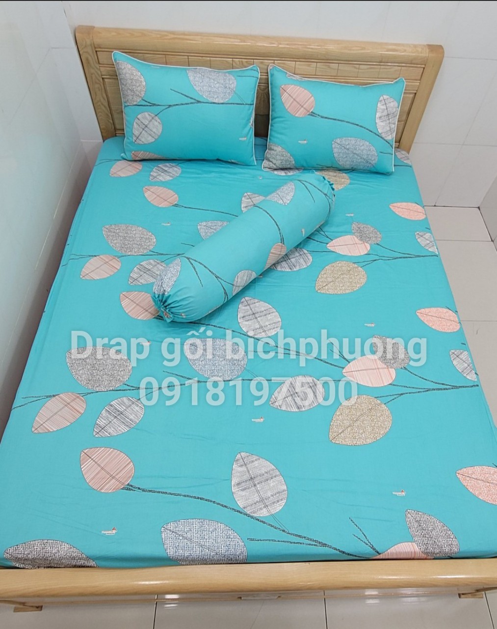 [HCM]Bộ Drap Cotton Thắng Lợi {4 MÓN} đủ size { chuẩn logo]