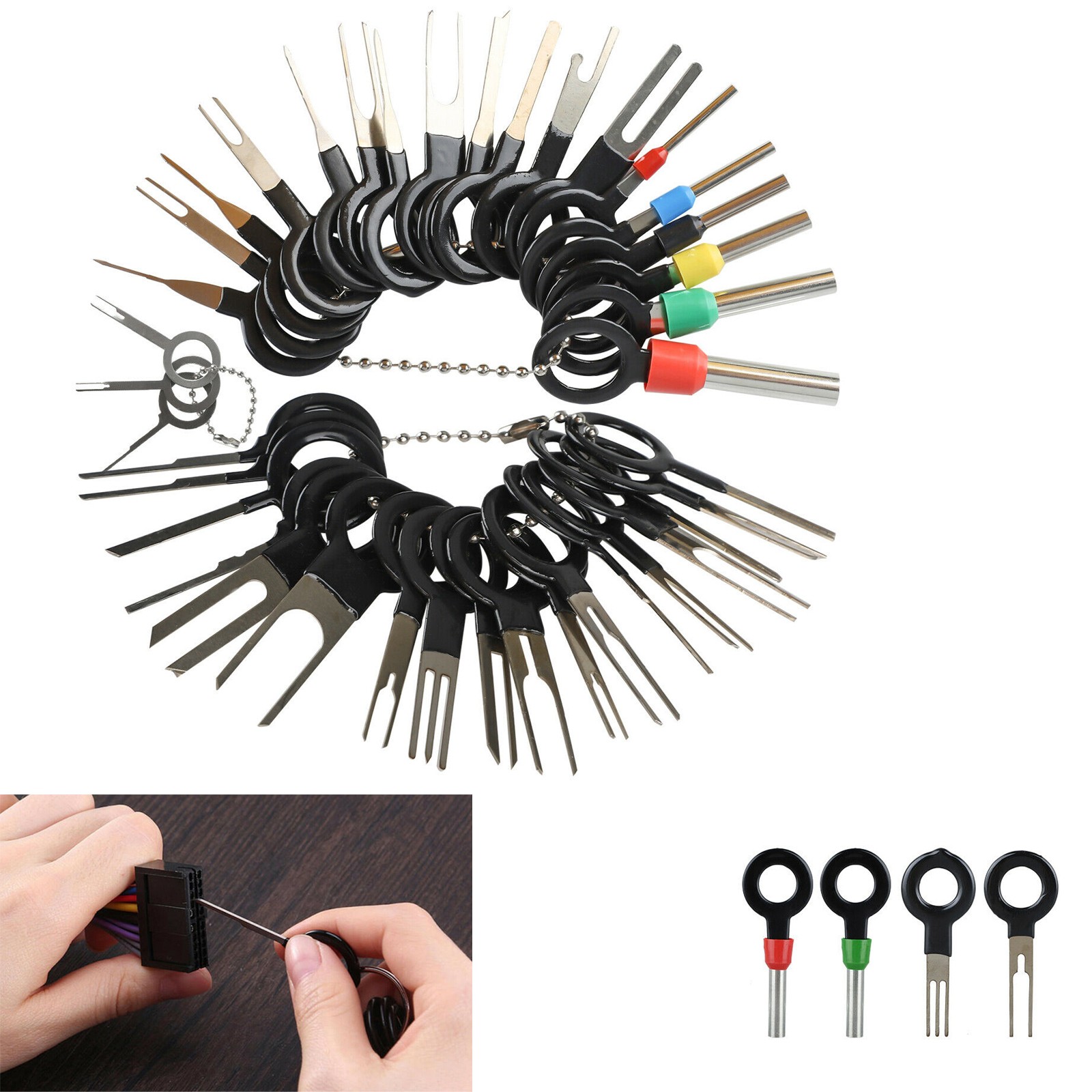 MileAuto Easy to Handle Crimp Connector Pin Kit with 78pcs Car Electrical Wiring Fast Delivery