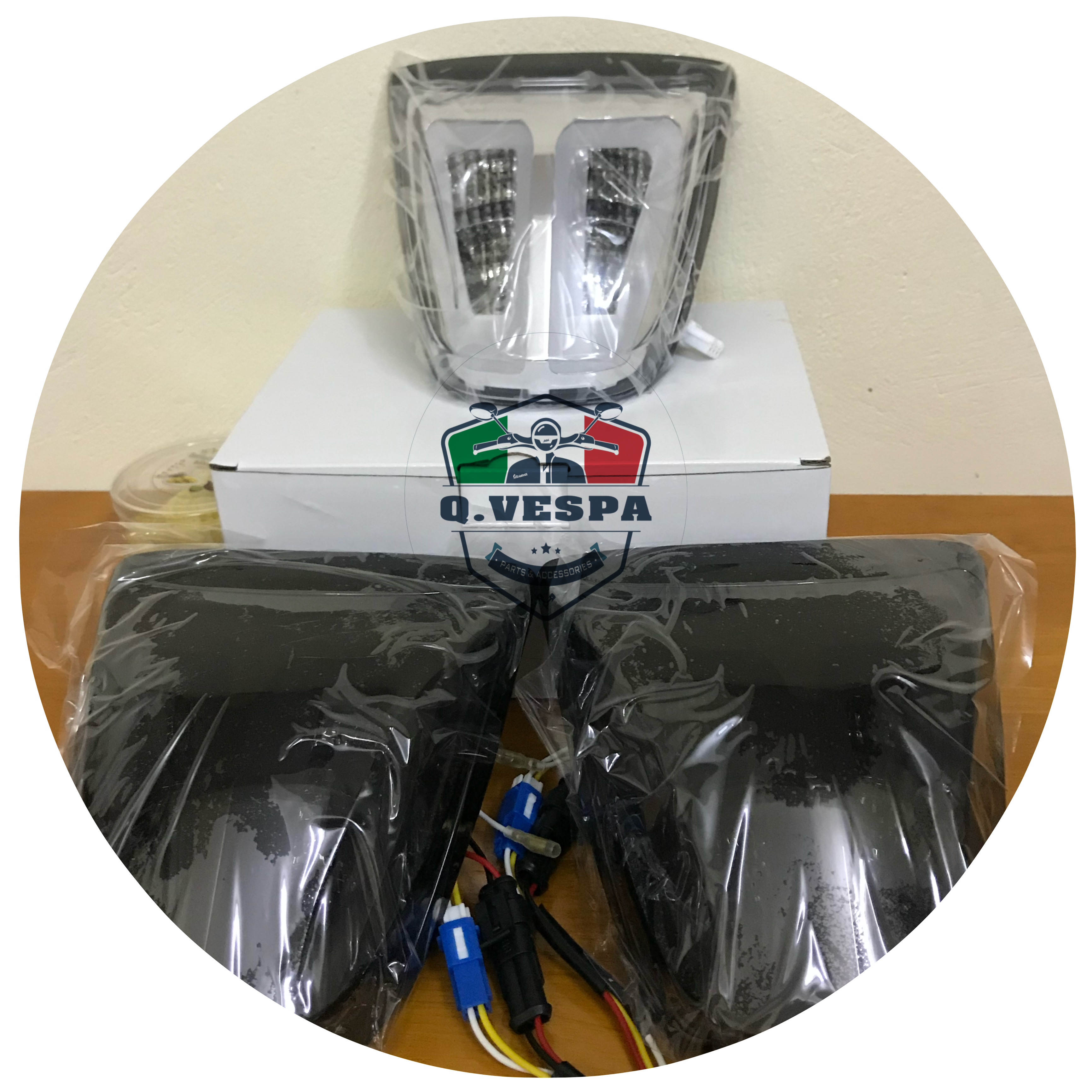 ĐÈN HẬU LED KIỂU HD V1 VESPA SPRINT PRIMAVERA