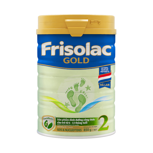 Sữa bột Frisolac gold 2 850g