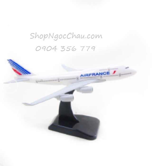 Mô hình máy bay air france boeing b747 16cm