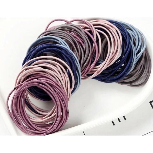 DÂY CỘT TÓC CHO MẸ VÀ BÉ - DÂY THUN CỘT TÓC MIX NHIỀU MÀU TIỆN DỤNG CHO BÉ VÀ MẸ SIÊU DỄ THƯƠNG