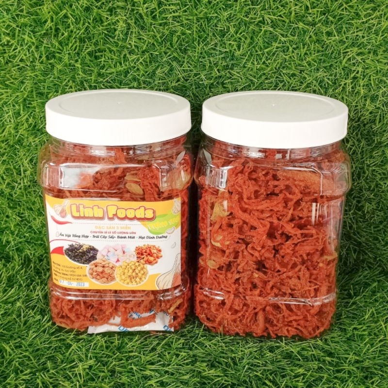 Khô Heo Cháy Tỏi - Khô Heo 500gr [HÌNH THẬT 100%]